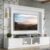 Rack Estante com Painel TV 65″ e 2 portas Oslo Multimóveis Branco