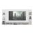 Painel TV 65″ c/ Suporte e Prateleiras de Vidro Nairóbi Plus Multimóveis Branco