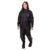 Conjunto Capa de Chuva Feminino Tamanho GG Preto Impermeável Motoqueiro Nylon 0,20mm Pioneira – 1801-F-PRE-GG
