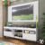 Rack c/ Painel TV 65″ Retrô Holanda Multimóveis BR3133 Branco/Preto