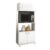 Balcão Multiuso para Forno e Microondas com 2 Portas Multimóveis CR20004 Branco