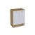 Balcão de Cozinha Ditália Denver Riviera com Branco CD-1012