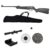 Carabina de Pressão New Jade 5.5mm – CBC + Capa + Chumbo + Luneta 4×20 + Alvo + Porta Alvo