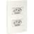 Conjunto 2 Tomadas 3 Pinos 10a 250v Branco Orion Schneider