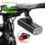 NEWBOLER 5000 Lumens Bicicleta Luz Frontal MTB Lâmpada Tipo C Recarregável 6 LEDs 4800mAh De Cintilação Para IPX6 Lanterna De Ciclismo À Prova D’água Com Suporte Multifuncional