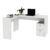 Escrivaninha/Mesa Escritório de Canto com 2 gavetas Multimóveis CR25032 Branca