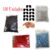 Kit 100 – Suporte Clip Adaptador Hashi – Clip para Cabo Fio de Moto Pecinha Escolha sua cor – ( Para Hashi Descartável )