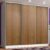 Guarda Roupa Juvenil 100% MDF Madesa Kevin 3 Portas de Correr – Branco/Rustic
