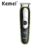 Aparador De Cabelo Kemei Profissional Elétrico Barba Multifuncional Barbeador Cortador Para Homens Display LCD