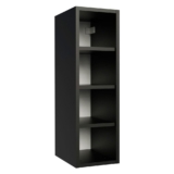 Adega Madesa 20 cm para Cozinhas Reims, Glamy e Agata – Preto