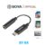 BOYA BY-K4 3.5mm (Fêmea) Para Adaptador De Áudio Tipo C (Macho DJI OSMO Ação 3 Telefones Android Dispositivos USB-Fone De Ouvido Usando