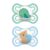 Kit 2 Chupetas Bico de Silicone 0m+ Perfect Azul – MAM