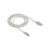 Cabo USB – USB-C 1,5m nylon branco Intelbras EUAC 15NB