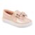 Tênis Casual Infantil Feminino Iate Slip-on Menina Laço Confortável Moda Atual Blogueira Festa Menina Calce Fácil Leve