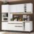 Cozinha Completa Madesa Reims 235002 com Armário e Balcão – Branco