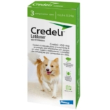 Credeli Antipulgas e Carrapatos Cães de 11 a 22kg 450mg 3 Comprimidos Elanco