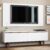 Rack Madesa Le Mans e Painel para TV até 55 Polegadas 2 Portas – Branco/Rustic
