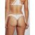 Calcinha Duloren Tanga Fio Em Renda E Tule Invisível Marilyn BRANCO