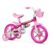 Bicicleta Infantil Aro 12 Nathor Flower com Cestinha