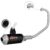 Escapamento Para Moto Racing 3 Trioval Gemoto Compatível Com FAZER / FACTOR 150 2013 a 2020