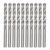 Jogo De Brocas P/ Metal Com 10pçs 5,5mm Mtx
