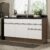 Balcão Gabinete de Pia Cozinha 150cm 2 Gavetas 2 Portas (Sem Tampo e Pia) Rustic/Branco Glamy Madesa