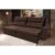 Sofá Retrátil Reclinável França 3,00m Suede Velut Marrom  Molas no Assento – King House