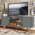 Rack para TV até 55 Polegadas Madesa Copenhagen – Cinza