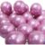 25~125 Balão Rosa Pink Cromado Alumínio  5 Polegadas ( Happy Day ) OFF