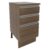 Balcão Armário de Cozinha 40 cm 3 Gavetas Rustic Glamy Madesa