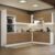 Cozinha Completa de Canto 100% MDF Madesa Acordes 479003 Armário e Balcão – Branco/Rustic