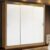 Guarda Roupa Casal Madesa Lyon Plus 3 Portas de Correr 4 Gavetas – Rustic/Branco