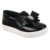 Tênis Casual Infantil Feminino Iate Slip-on Menina Laço Brilho Strass Confortável Moda Festa Calce Fácil Leve Enfeite