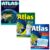 Kit Livros Atlas – Geográfico Brasil e Mundo