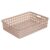 Cesta Organizadora Multiuso Plástico 23×32 Plasútil Palha