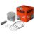 Pistao Kit Com anel Kmp Cbx200 Nx200 Xr200 Medida 0.25mm