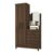 Guarda Roupa Cômoda Capri 2 Portas 4 Gavetas e Espelho