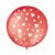 Balão de Festa Decorado – Coração – 5″ 12 cm – 15 unidades – Balões São Roque – Rizzo