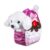 Pelúcia Cutie Handbags Poodle Rosa Multikids – BR1716