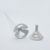10 Suportes Para Bexiga 32Cm   Branco   Cod-77   (Bwb Suportes)
