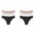 Kit 6 Calcinhas Tanga Cotton Algodão Básica Lisa