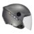 Capacete Aberto Ebf Spark Jet Chumbo Brilho 56 58 60