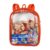 Brincando De Engenheiro Minha Mochilinha Infantil +3 Anos Com Brinquedos De Montar 100 Peças – 52779