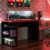 Mesa para Computador Gamer Madesa 9409 – Preto/Vermelho
