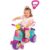Carrinho de Passeio e Pedal Maral Moto Triciclo Avespa Pink