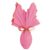 Folha para Ovos de Páscoa Double Face Acetinado Rosa/Vermelho 69 x 89 cm – 5 unidades – Cromus Páscoa – Rizzo