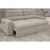 Sofá Omega 2,00m Assento Retrátil e Reclinável Velosuede Areia – NETSOFAS