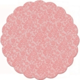 Fundo Rendado Redondo Rose Gold – 100 unidades – Cromus – Rizzo