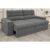 Sofá Omega 2,00m Assento Retrátil e Reclinável Velosuede Grafite – NETSOFAS