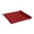 Prato Quadrado Casual Coza Cozy 16 x 16 x 2,5 cm Vermelho Bold